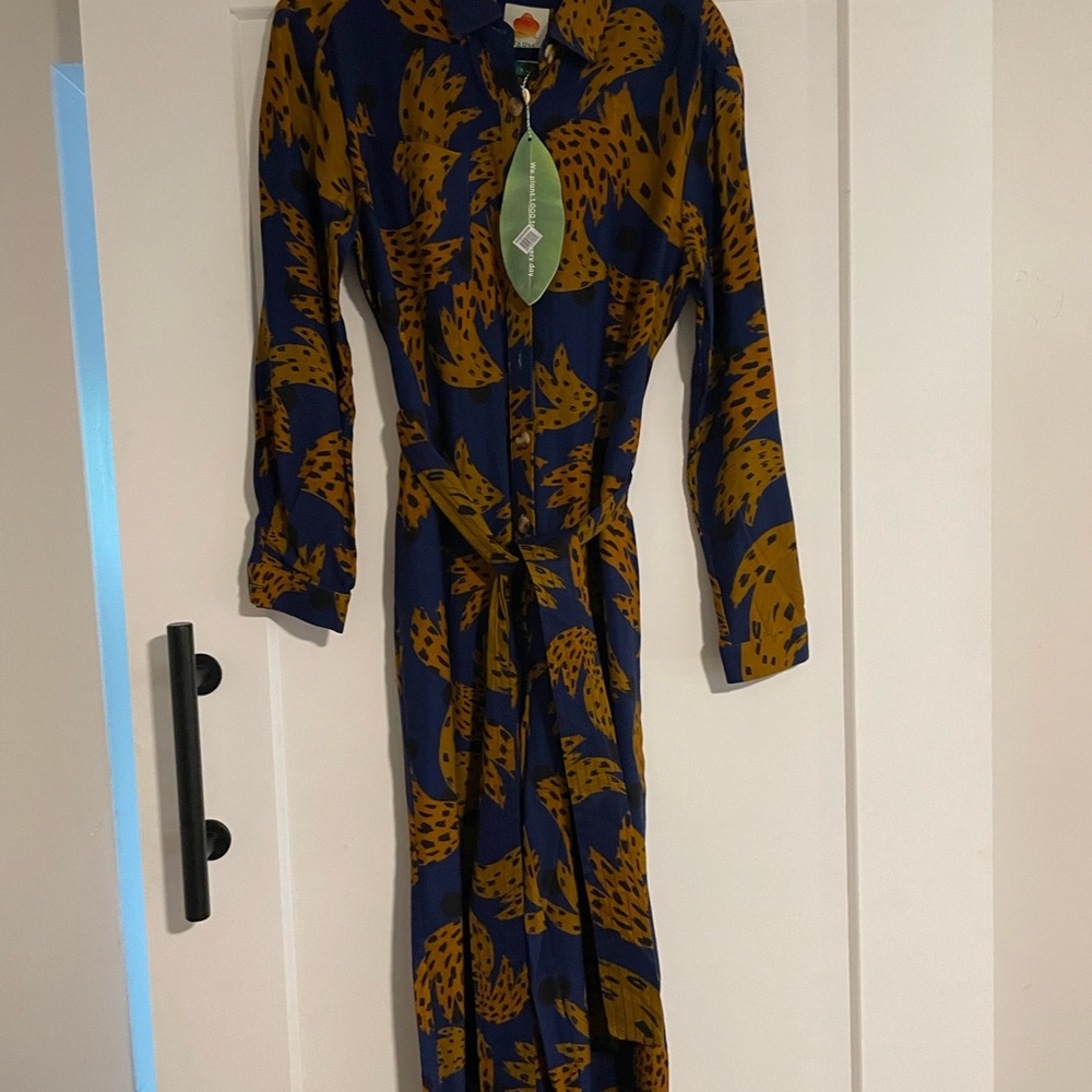 NWT Farm Rio Banana Jumpsuit - Picture 4 of 5